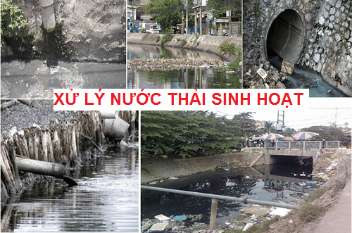 xử lý nước thải sinh hoạt