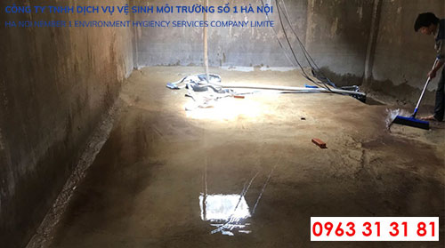 Dịch vụ thau rửa bể nước ngầm an toàn & hiệu quả số 1 tại Hà Nội
