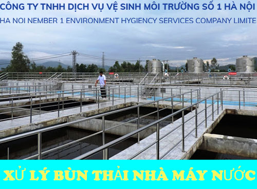 Thực trạng công tác xử lý bùn thải nhà máy nước tại Việt Nam